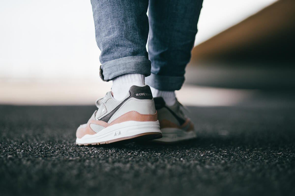 Nubuck Le Coq Sportif Lcs R800 Orange Le Coq Sportif LCS R800