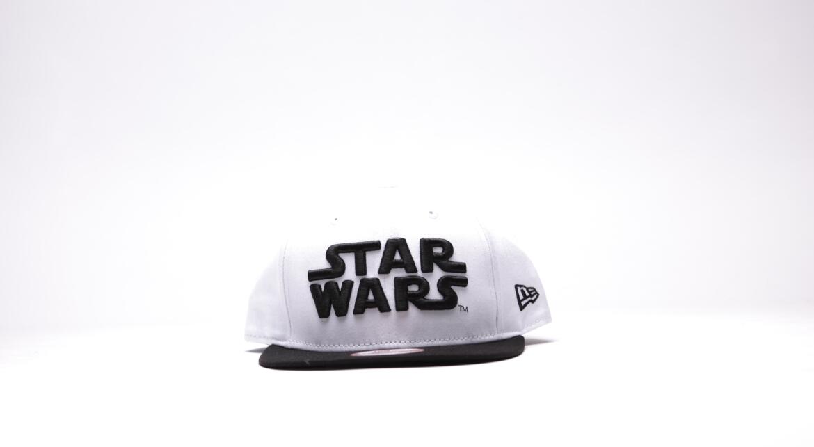 New Era x Star Wars Logo Snapback "White"