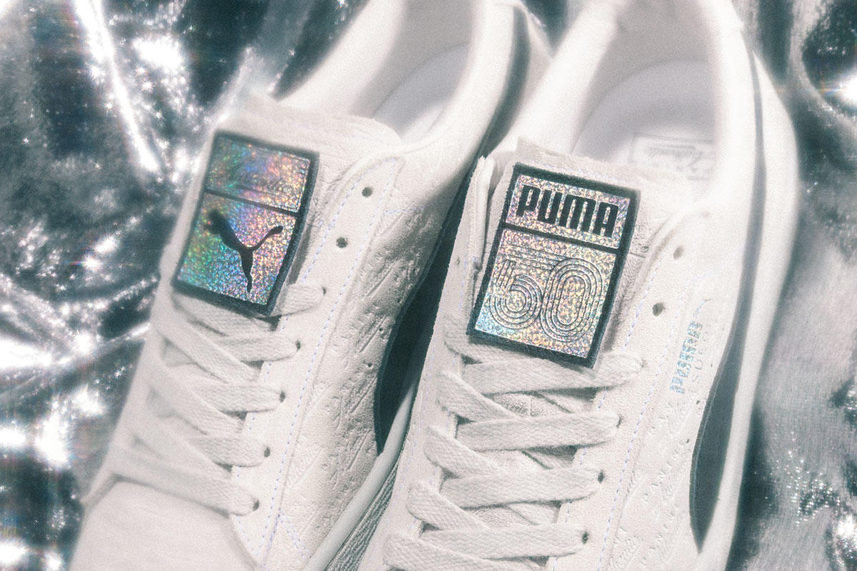 Puma x PANINI Suede Classic "White Black"
