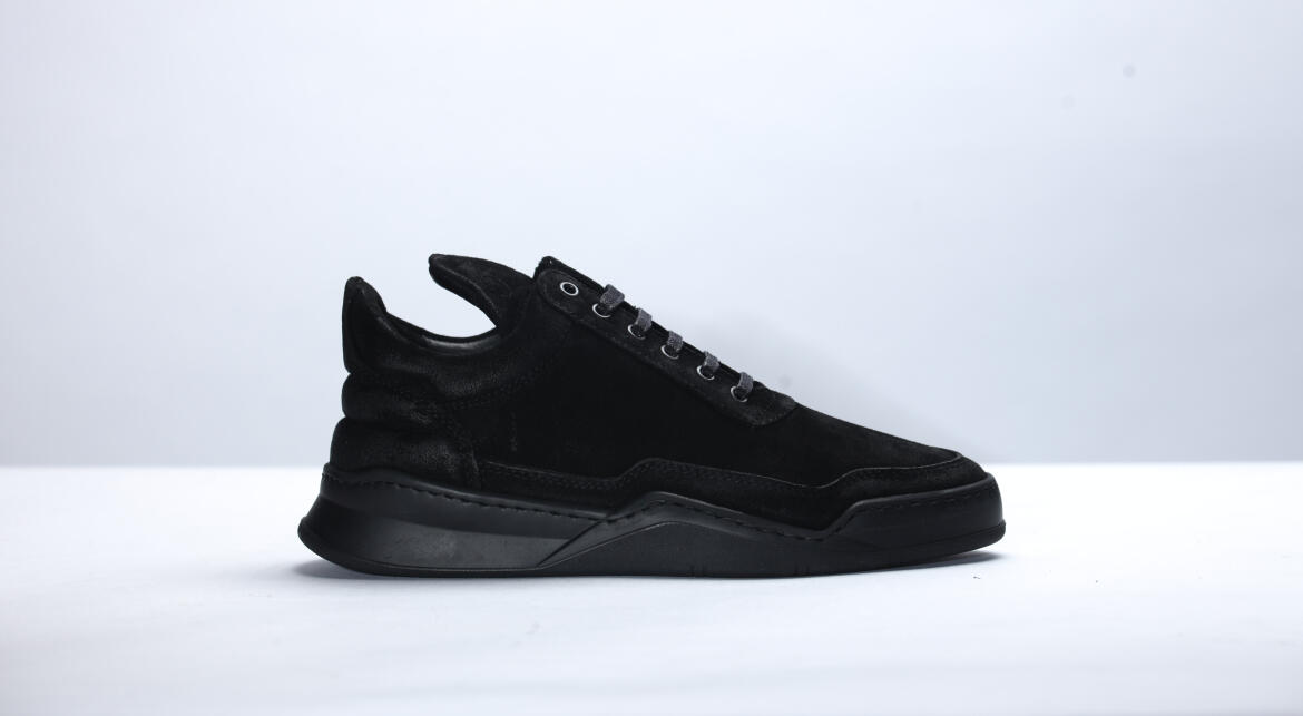 Filling Pieces Low Top Single Strap "Black"