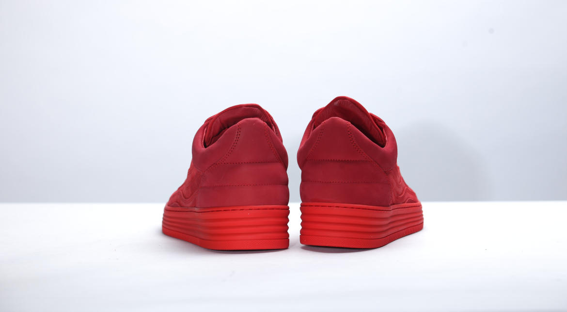 Filling Pieces Low Top "All Red"
