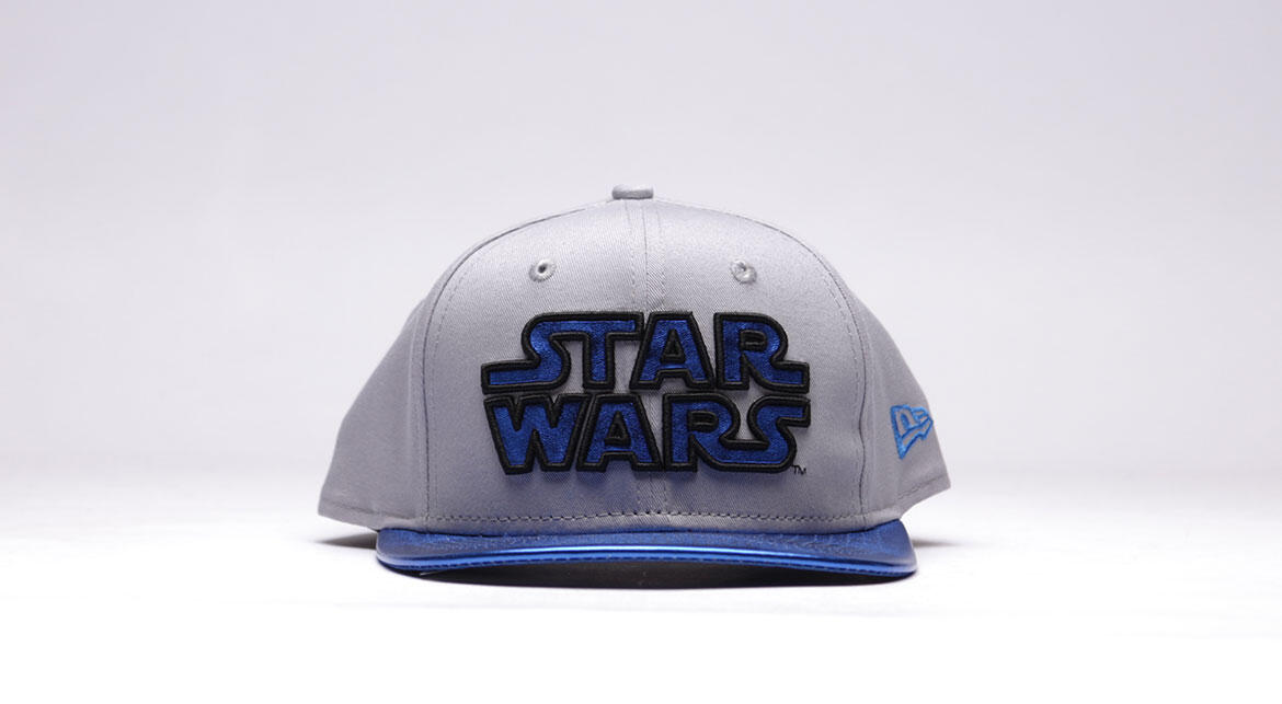 New Era x Star Wars Logo Snapback "Grey Royal"