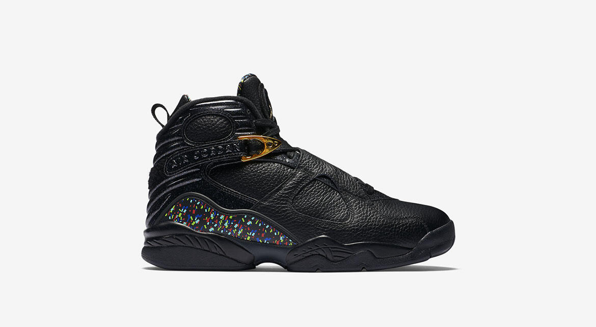 jordan 8 black gold