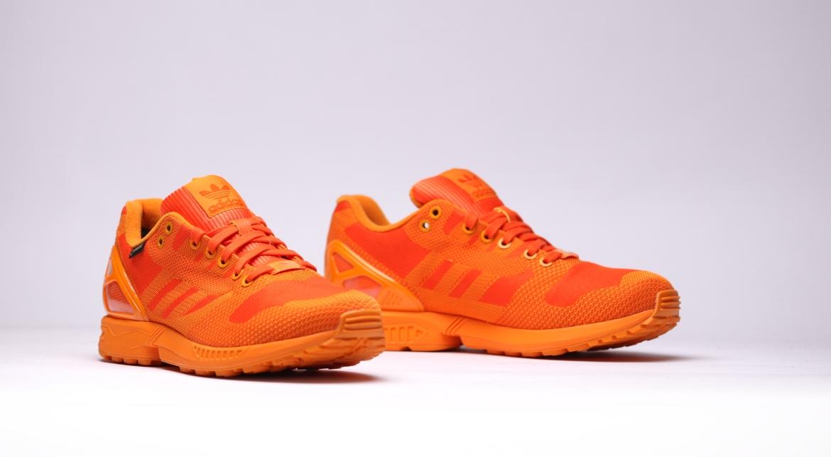 adidas zx flux orange and black