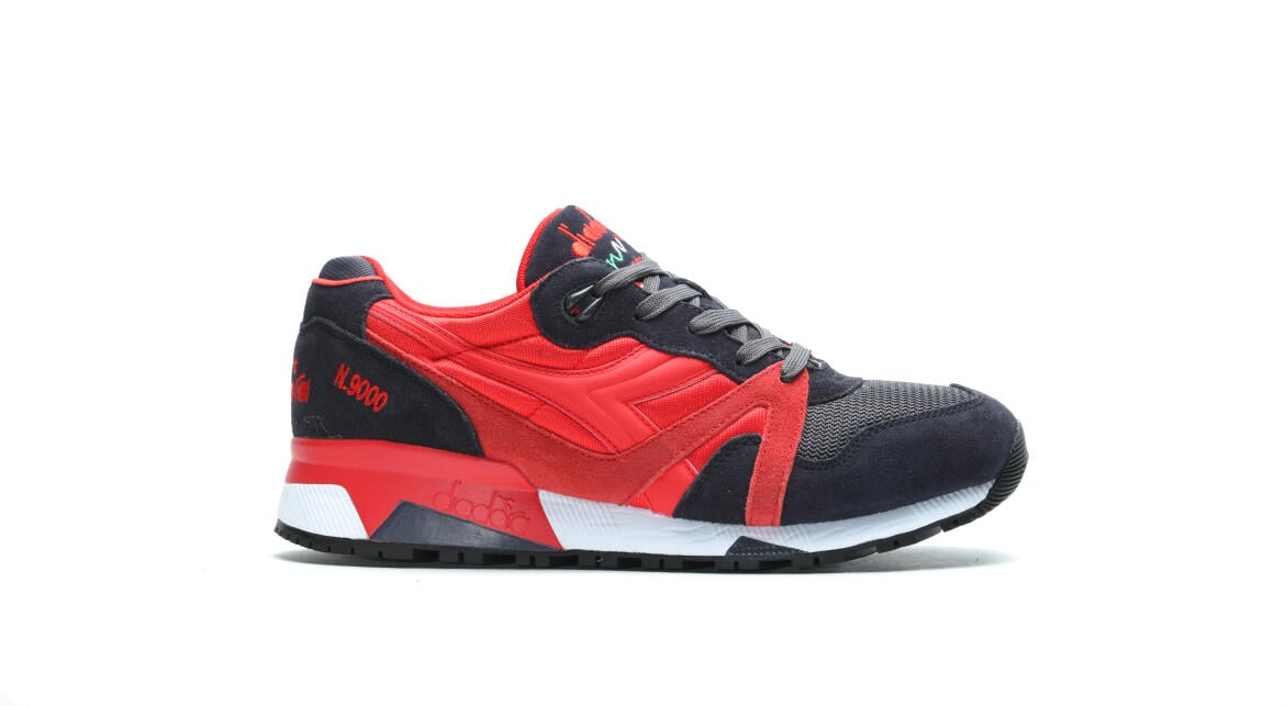 Diadora N9000  NYL II "Fiery Red"