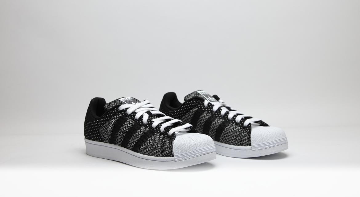 adidas superstar weave core black/white