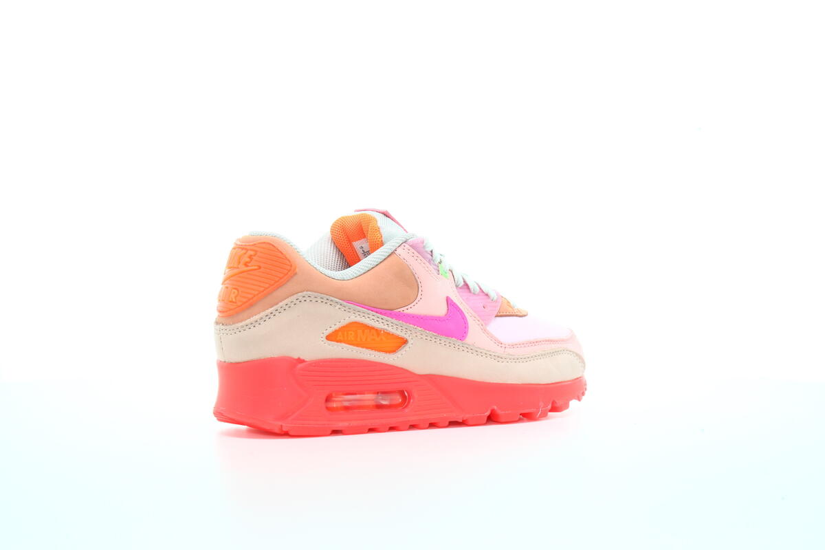 nike air max 90 bright crimson pure platinum