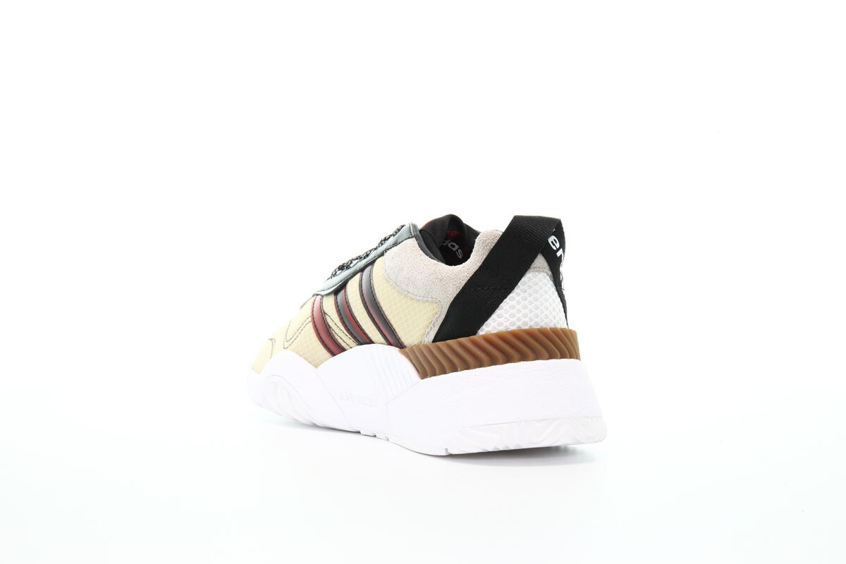 adidas X Alexander Wang Turnout Trainer Mens Lifestyle Shoe - Cream/White-Red - Image 15