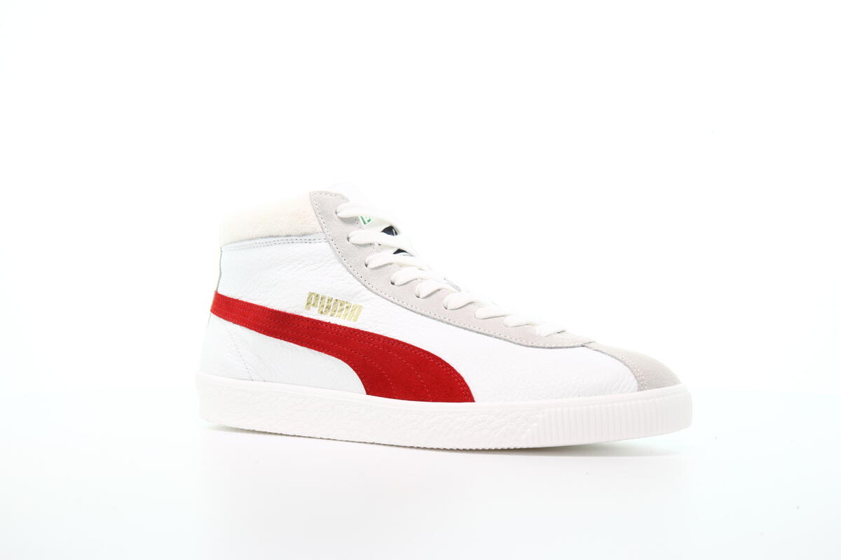 Puma Basket '68 Mid White - Image 3