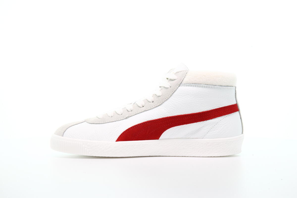 Puma Basket '68 Mid White - Image 8