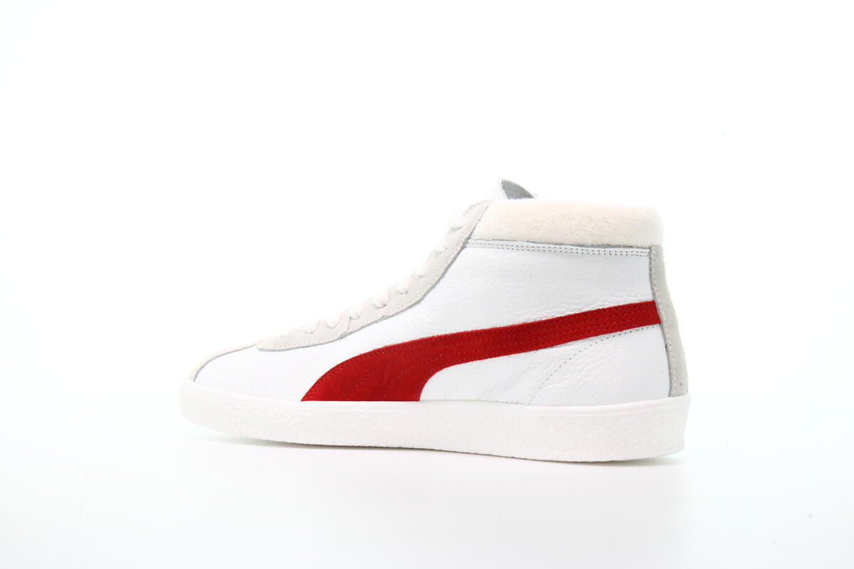 Puma Basket '68 Mid White - Image 9