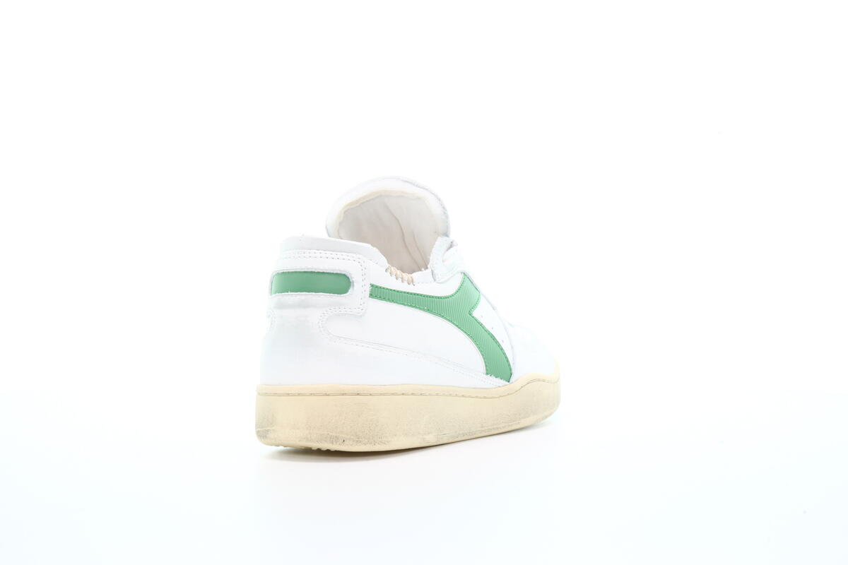 Diadora Mi Basket Row Cut 'Stone Green' - Image 12