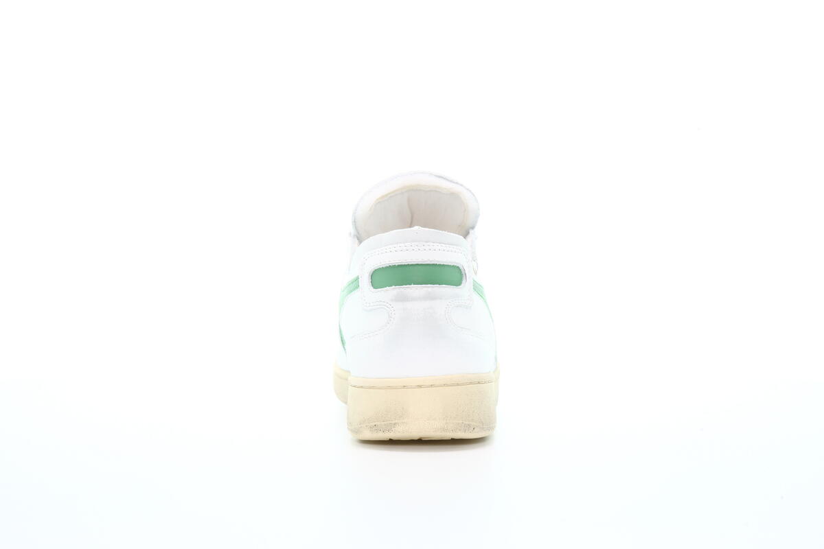 Diadora Mi Basket Row Cut 'Stone Green' - Image 11