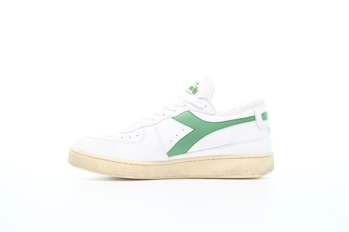 Diadora Mi Basket Row Cut 'Stone Green' - Image 8