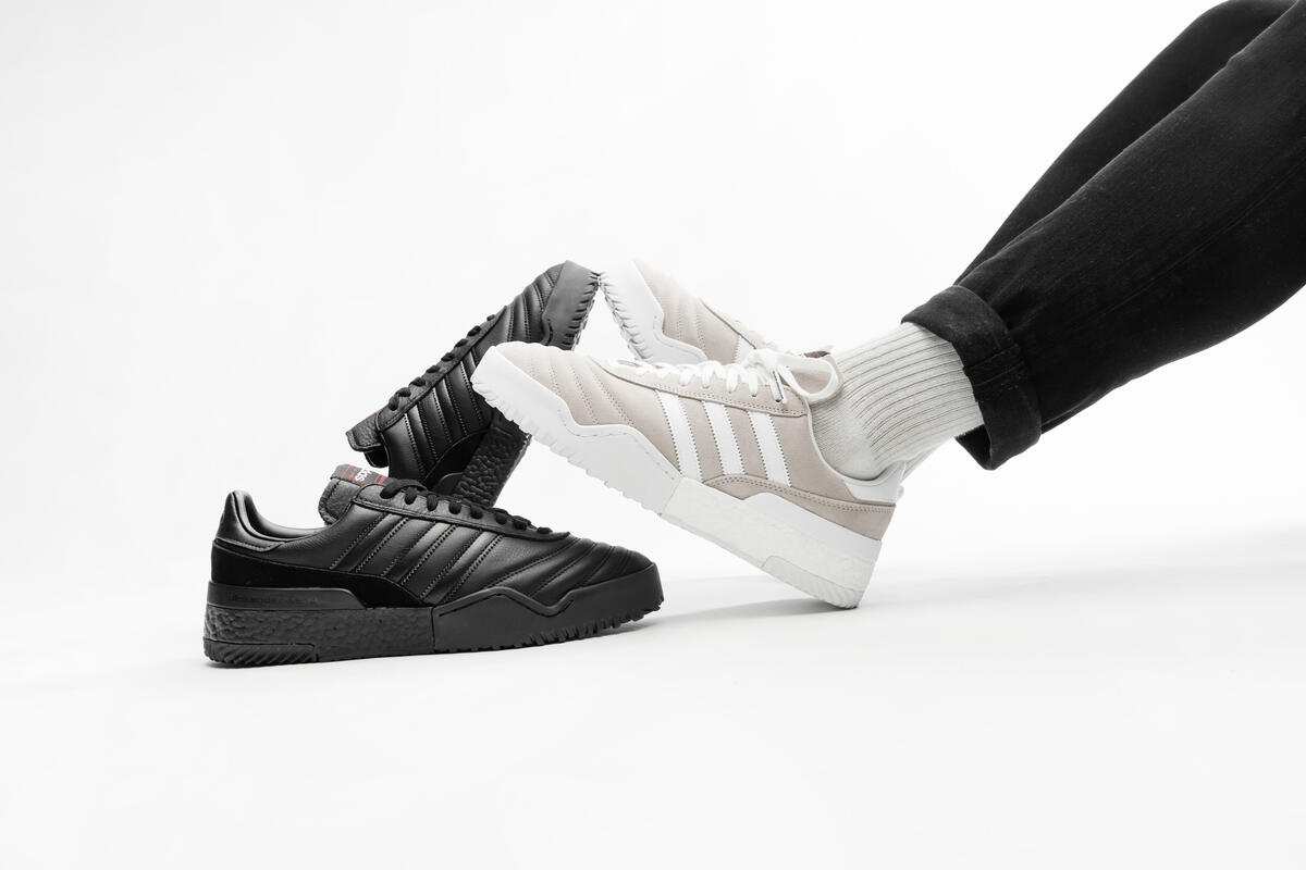 adidas X Alexander Wang Bball Soccer Mens Lifestyle Shoe - Grey/White - Image 19