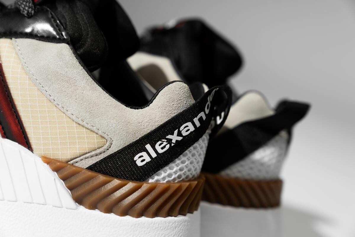 adidas X Alexander Wang Turnout Trainer Mens Lifestyle Shoe - Cream/White-Red - Image 21