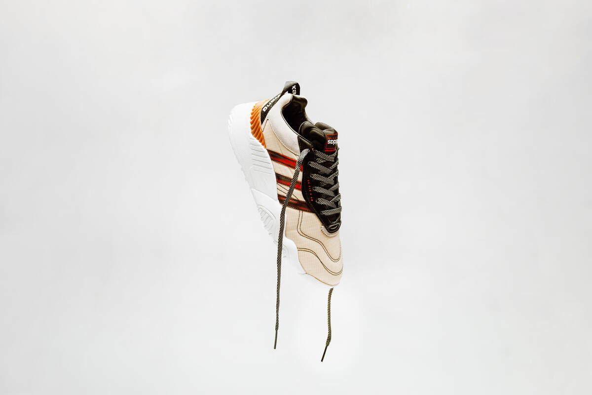 adidas X Alexander Wang Turnout Trainer Mens Lifestyle Shoe - Cream/White-Red - Image 19
