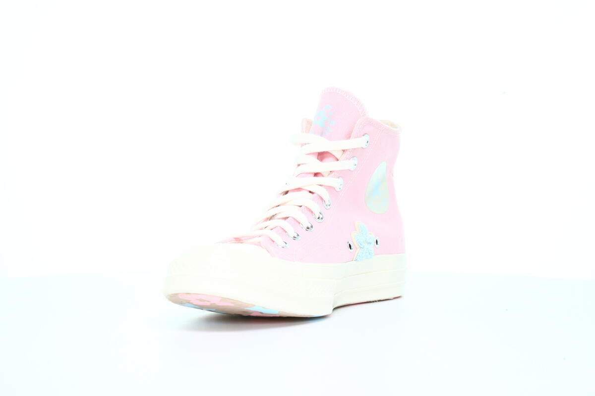 Converse x Golf Le Fleur Chenille Chuck 70 HI "Almond" - Image 6