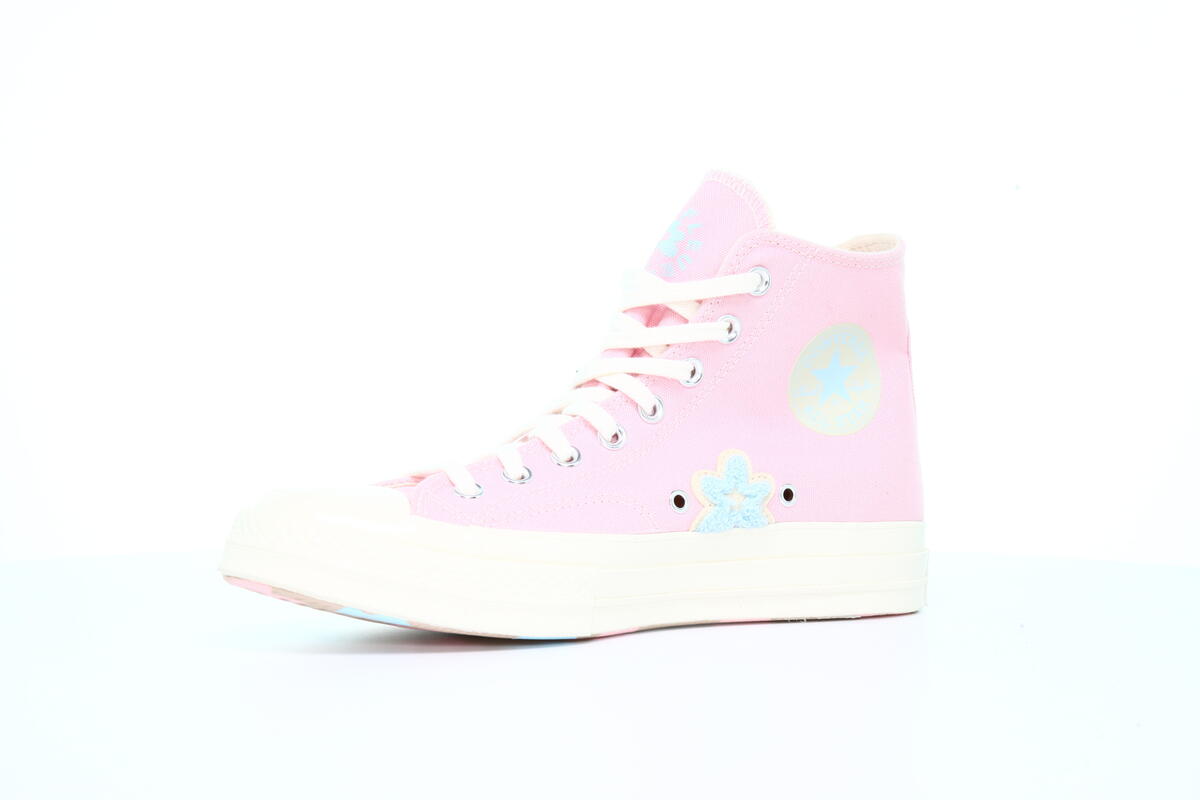 Converse x Golf Le Fleur Chenille Chuck 70 HI "Almond" - Image 7