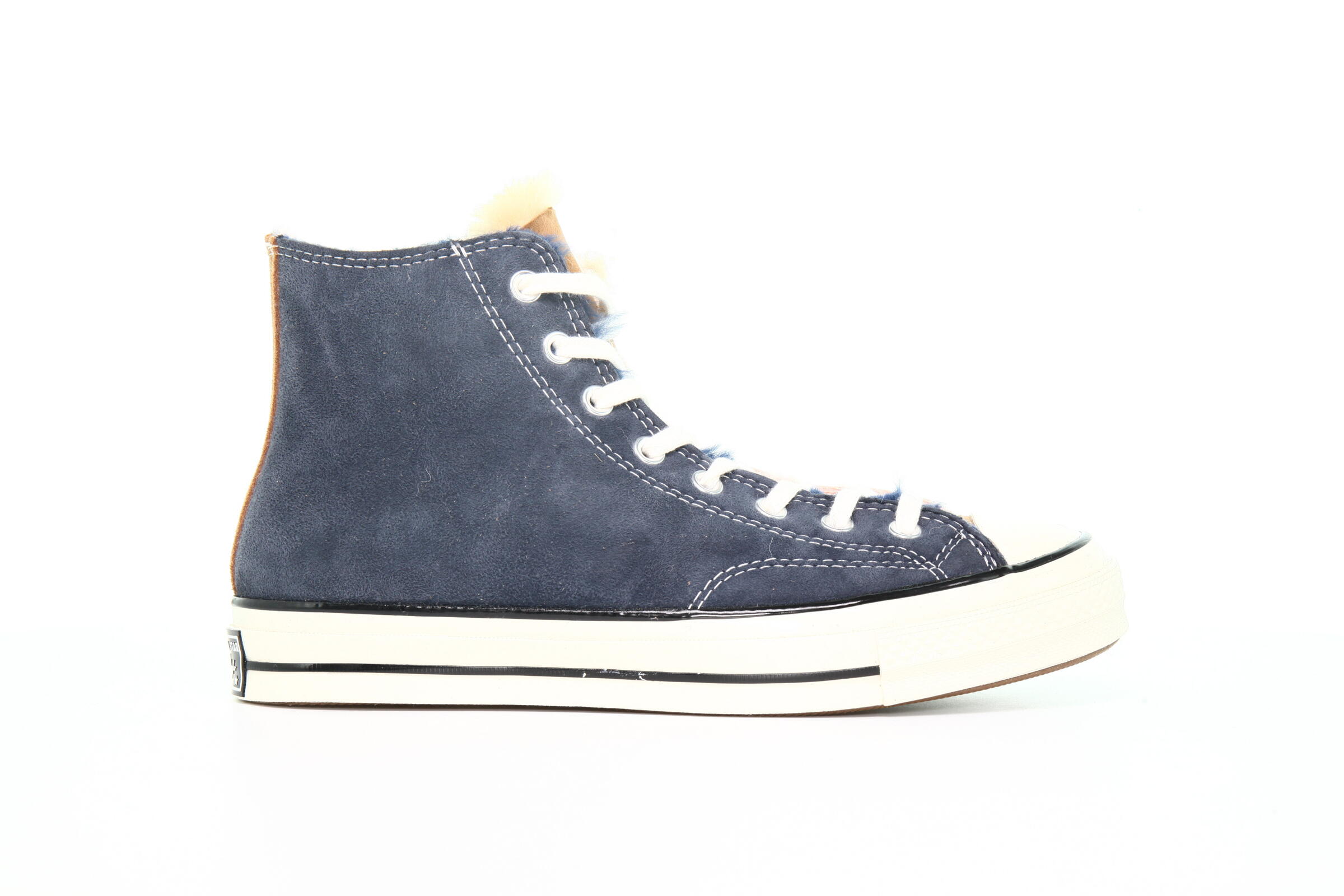 Converse x Shearling Chuck 70 HI "Navy Blue"