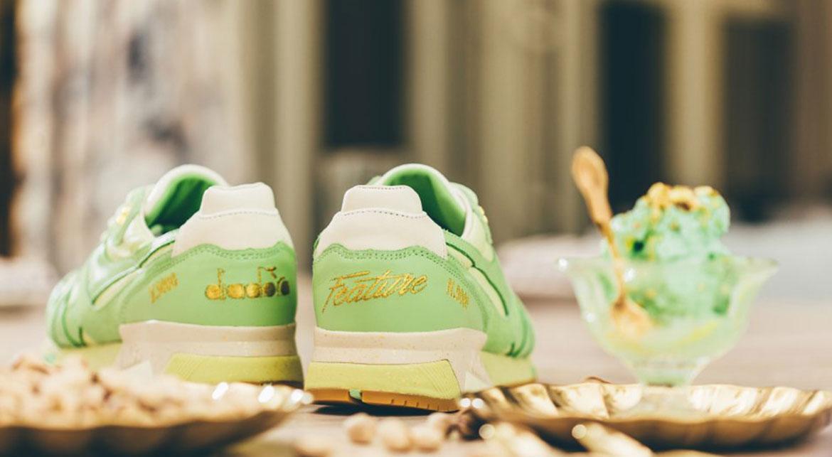 Diadora N9000 Ice Cream D160 - Baskets Homme Multicolore, Pointure 44, Italie 2017