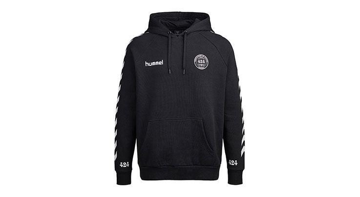 Hummel x 424 II Terry Cotton Hoodie "Black"