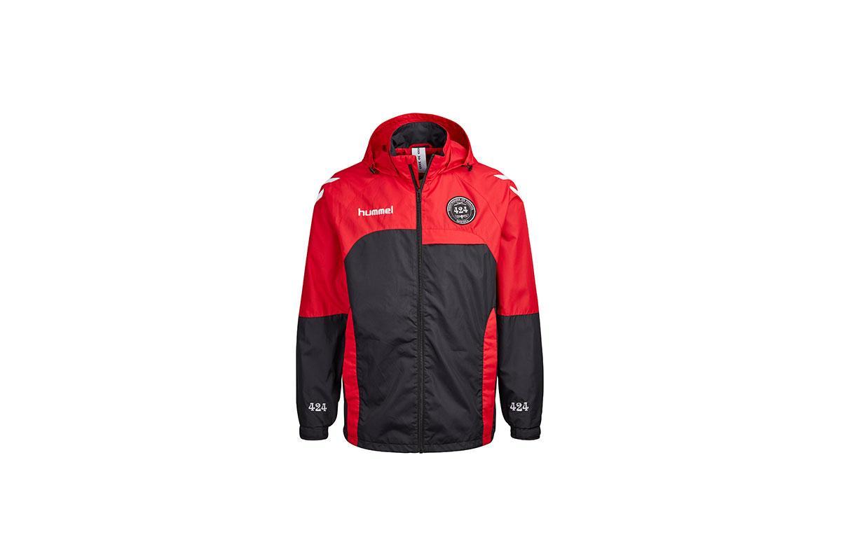 Hummel x 424 II Daddy Micro Zip Jacket "True Red"