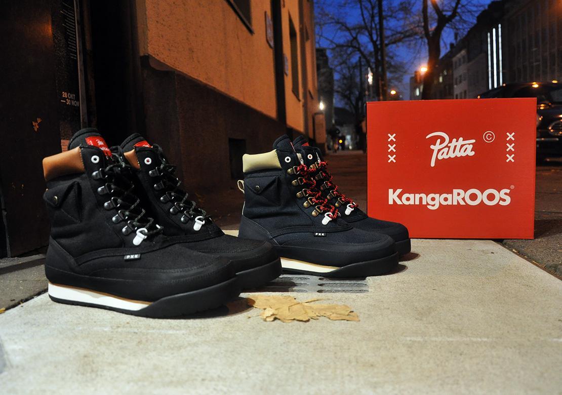 patta x kangaroos boots