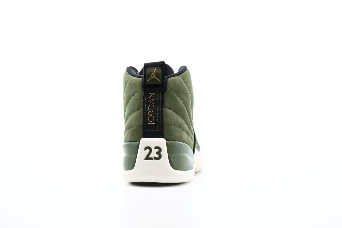 Basketball Shoes Jordan Retro 12 Olive Canvas Sale Jordan Retro 12