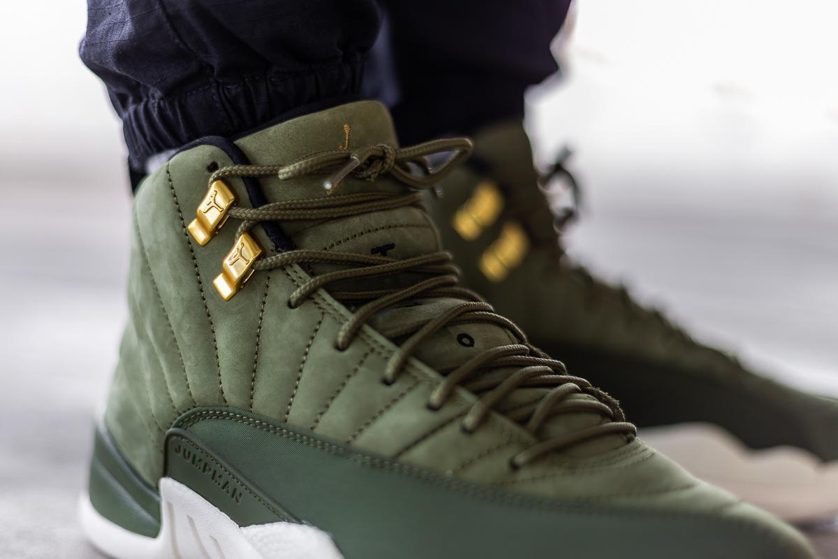 olive green retro 12