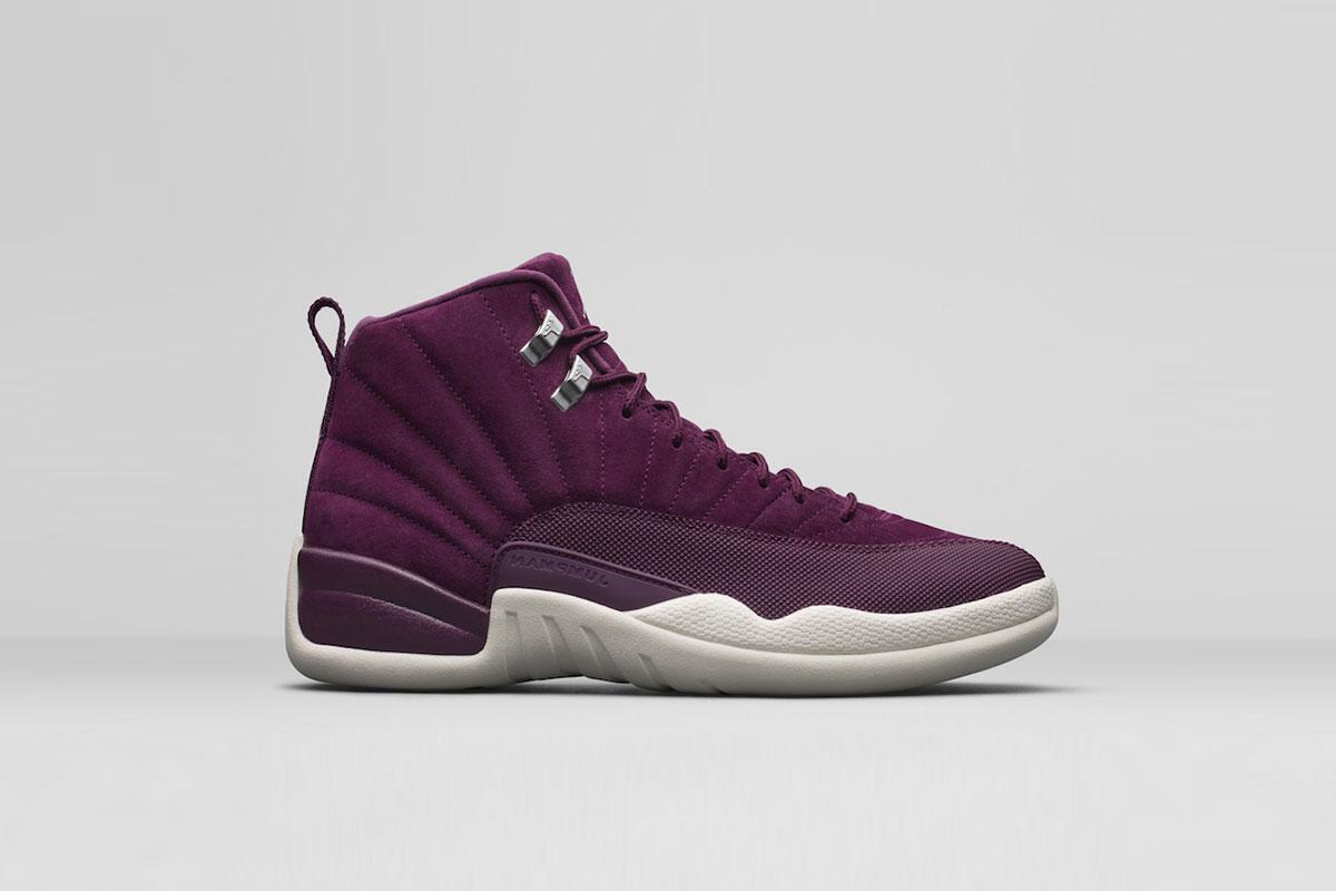 HOT Sneaker Air Jordan 12 Bordeaux Air Jordan 12 Retro