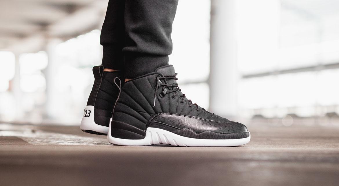 HOT Jordan Shoes Air Jordan 12 Black Nylon Air Jordan 12 Retro