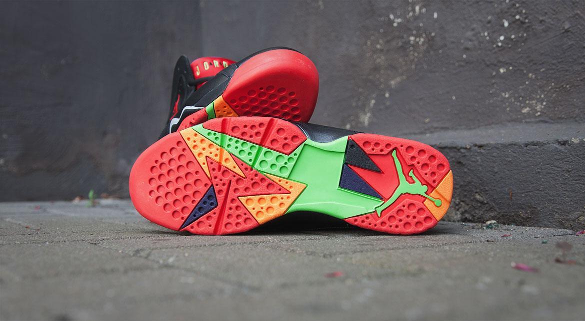Air Jordan Retro 7 304775-029 Marvin the Martian Black/Red/Green Sneakers s-l400.jpg main image 4