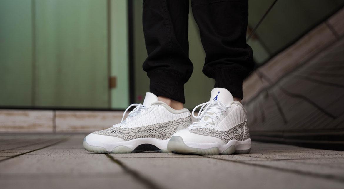 air jordan retro 11 low white zen grey