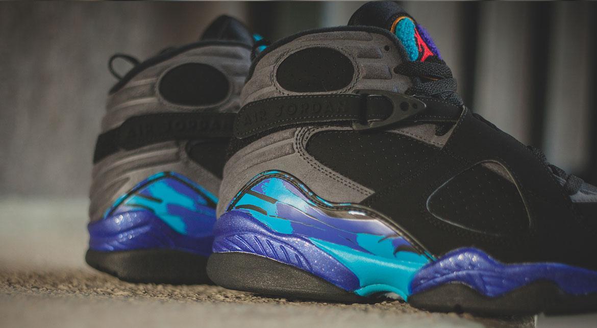 Air Jordan 8 Retro Aqua | 305381-025 | AFEW STORE display picture 1