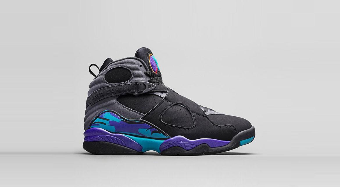 Air Jordan 8 Retro BG Aqua