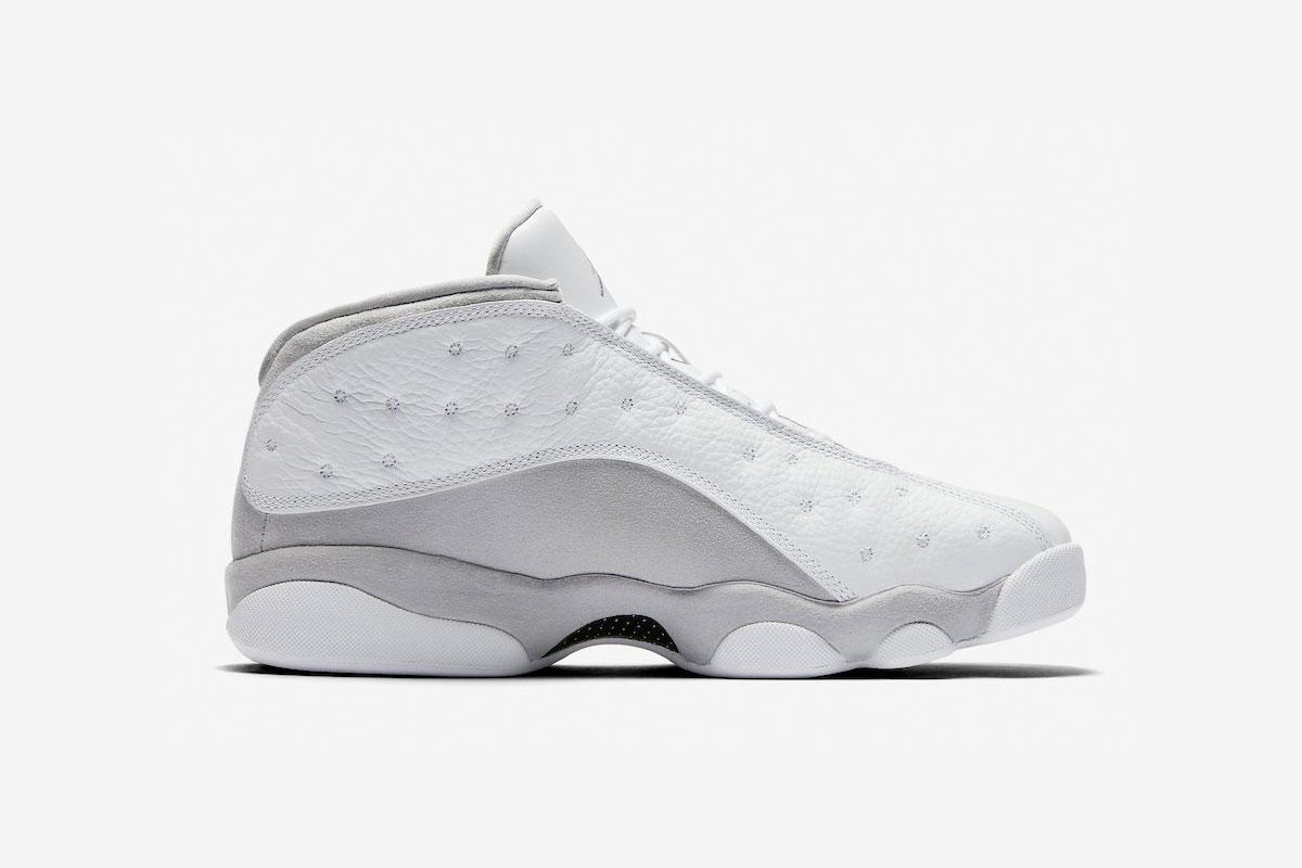 jordan 13 retro low pure platinum