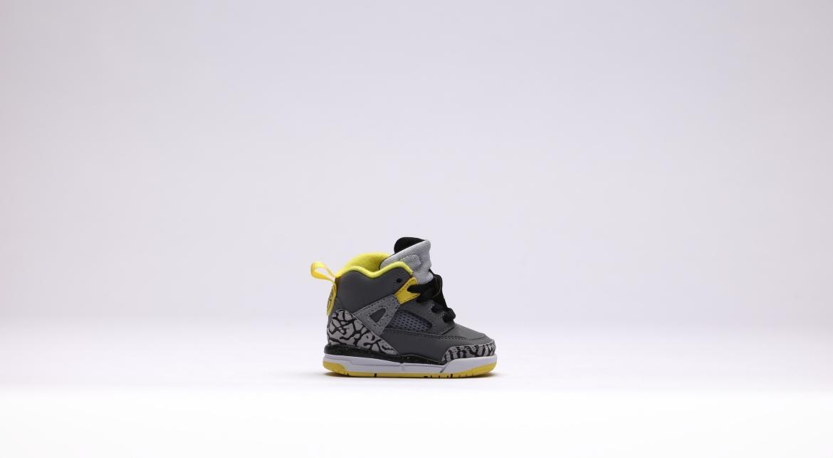 Air Jordan Spizike BT 'cl grey/vbrnt yllw-blk-wlf gry' (TD) - Image 2