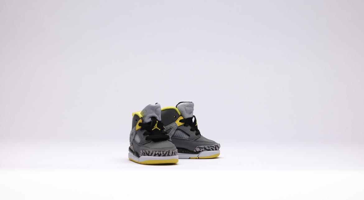 Air Jordan Spizike BT 'cl grey/vbrnt yllw-blk-wlf gry' (TD) - Image 3