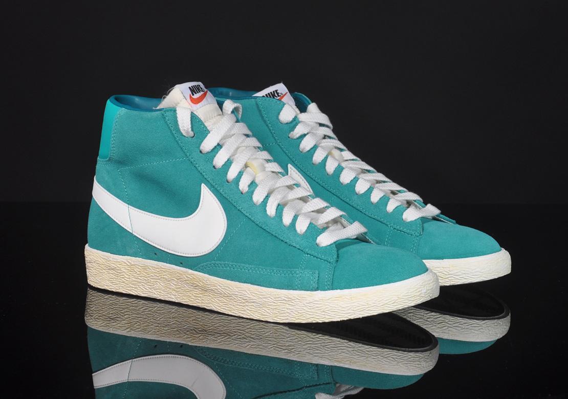 nike blazer dark teal green