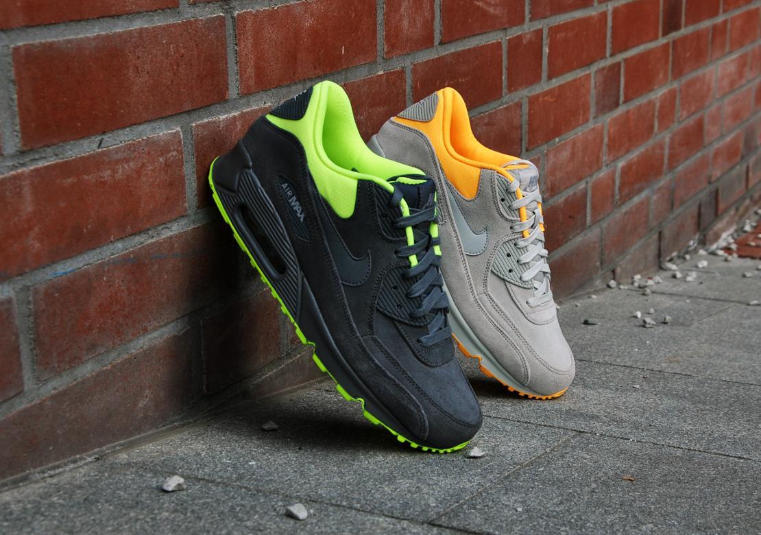 Air max 90 green suede on sale