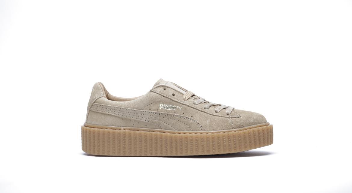 Puma x Rihanna Suede Creepers "oatmeal"