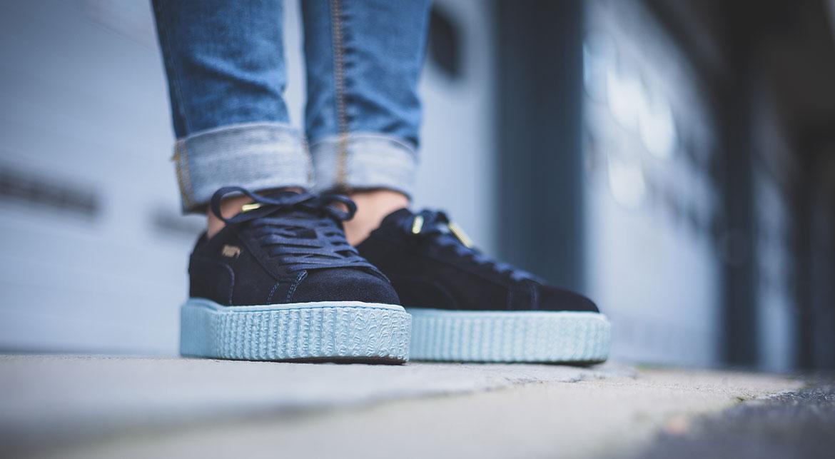 Puma Suede Creepers x Rihanna “Peacoat” 361005-0005 AFEW STORE