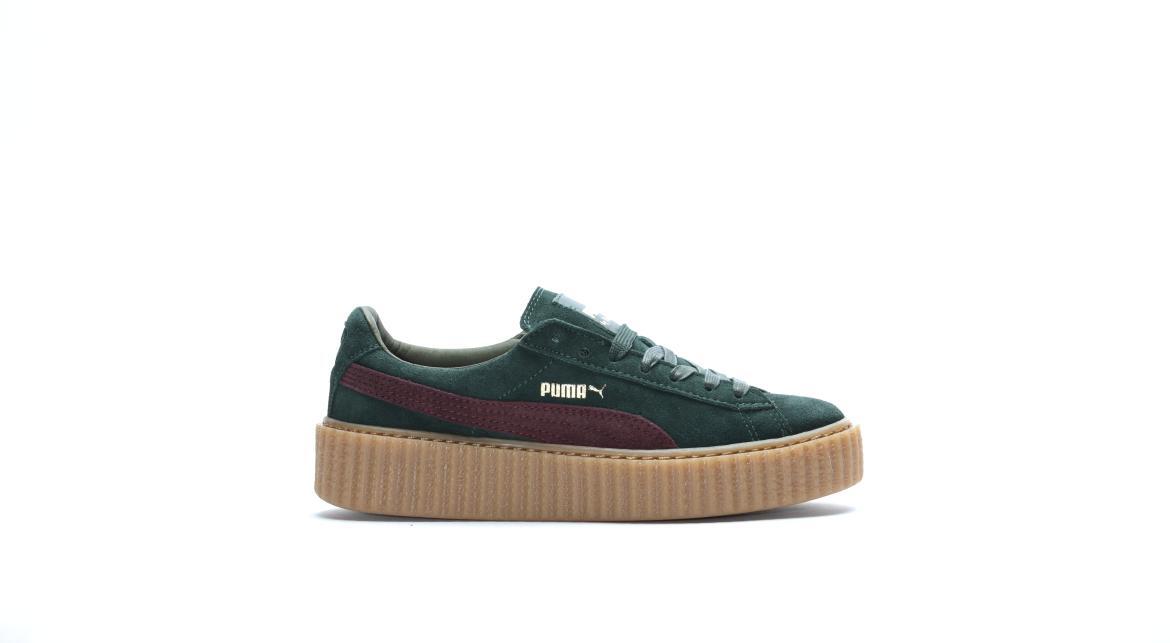 Puma x Rihanna Suede Creepers "Green Bordeaux"