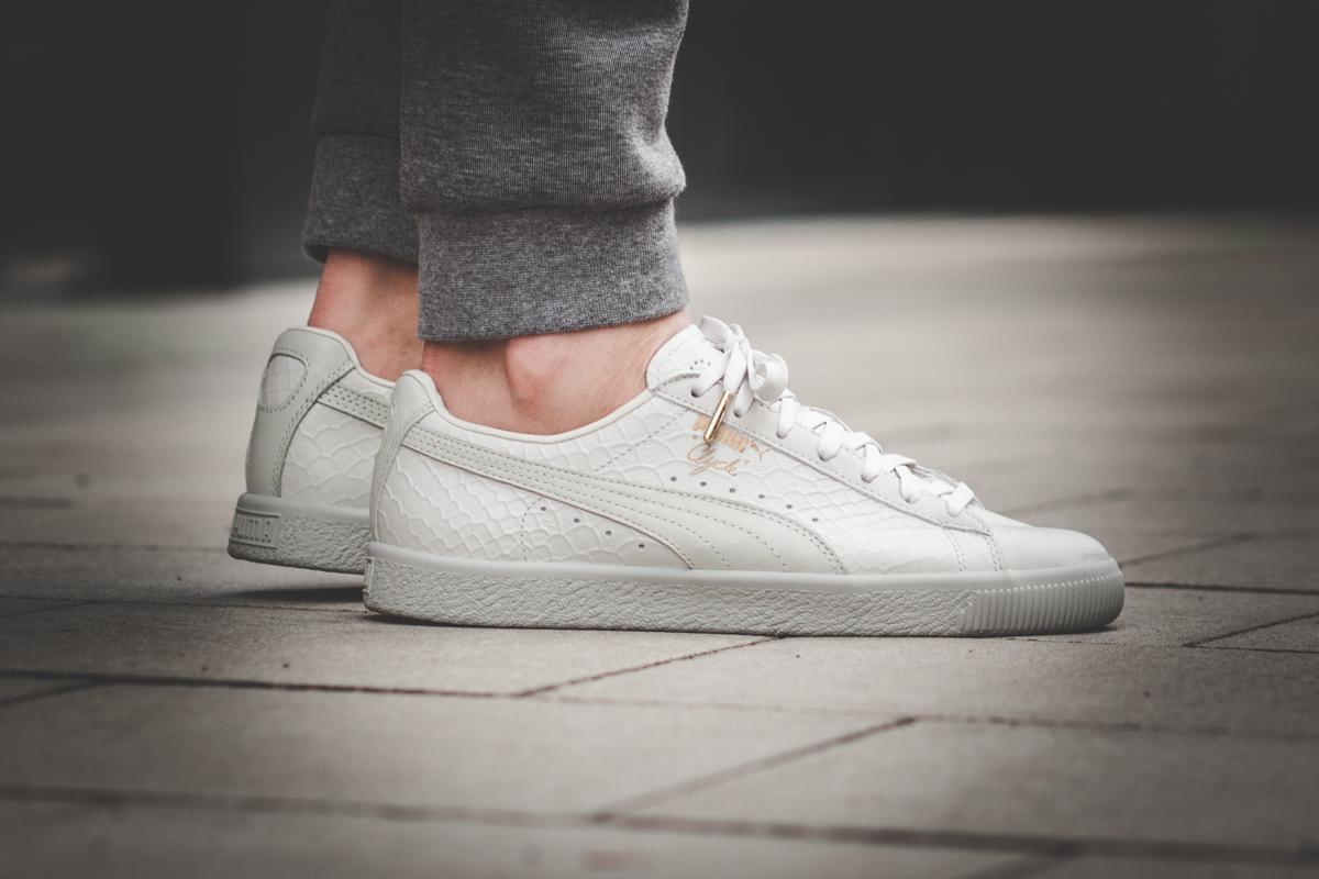 Puma Clyde Dressed "Whisper White"