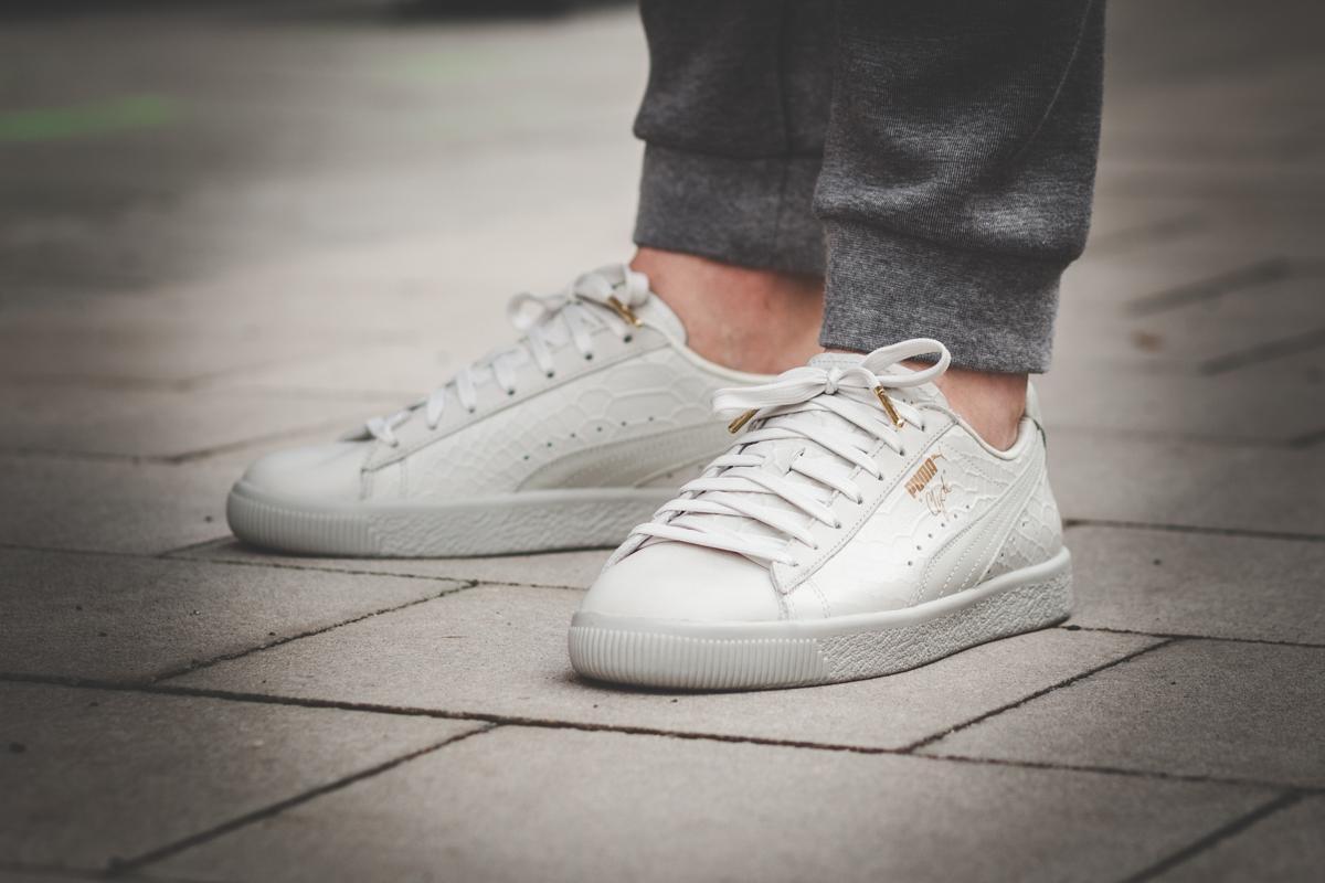 Puma Clyde Dressed "Whisper White"