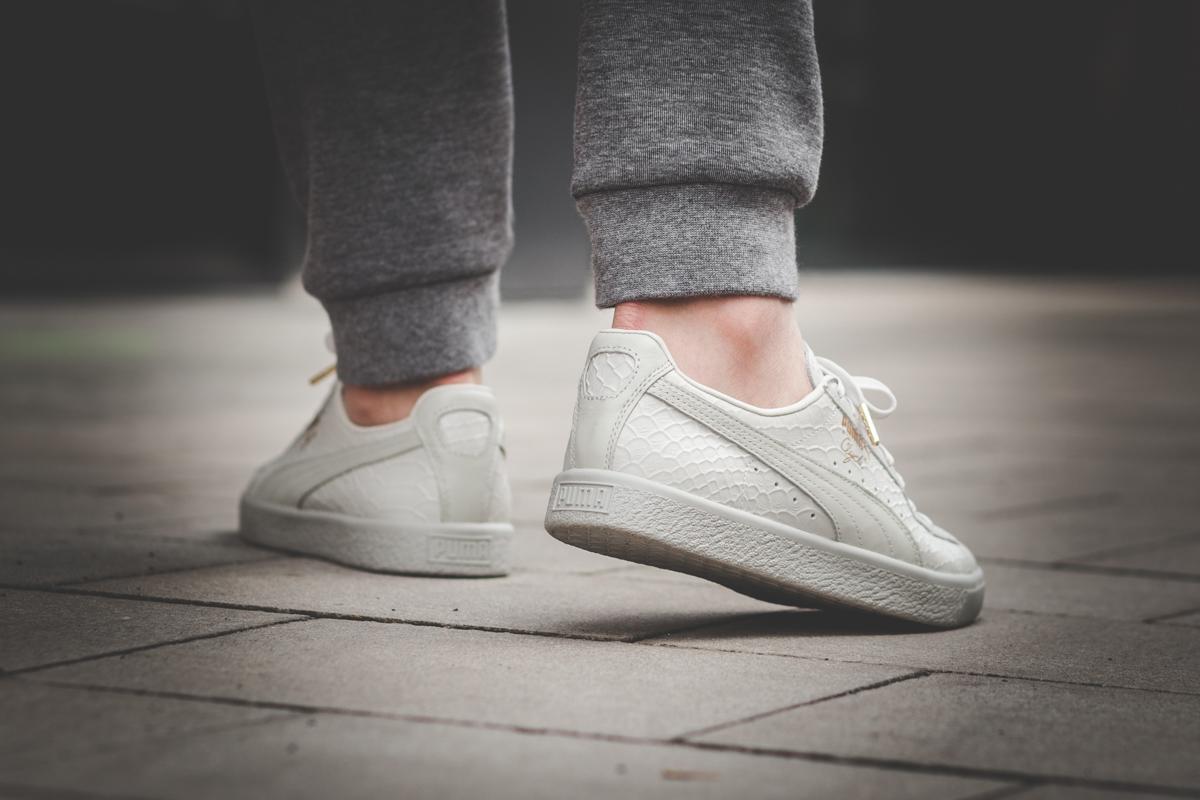 Puma Clyde Dressed "Whisper White"