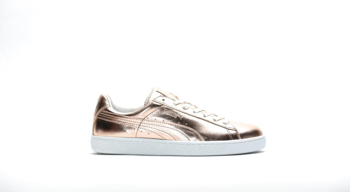 Puma Basket Metallic "Rose Porcelain"