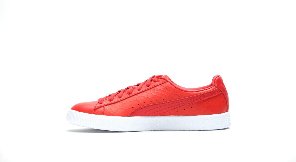 Puma Clyde Dressed "High Risk Red"