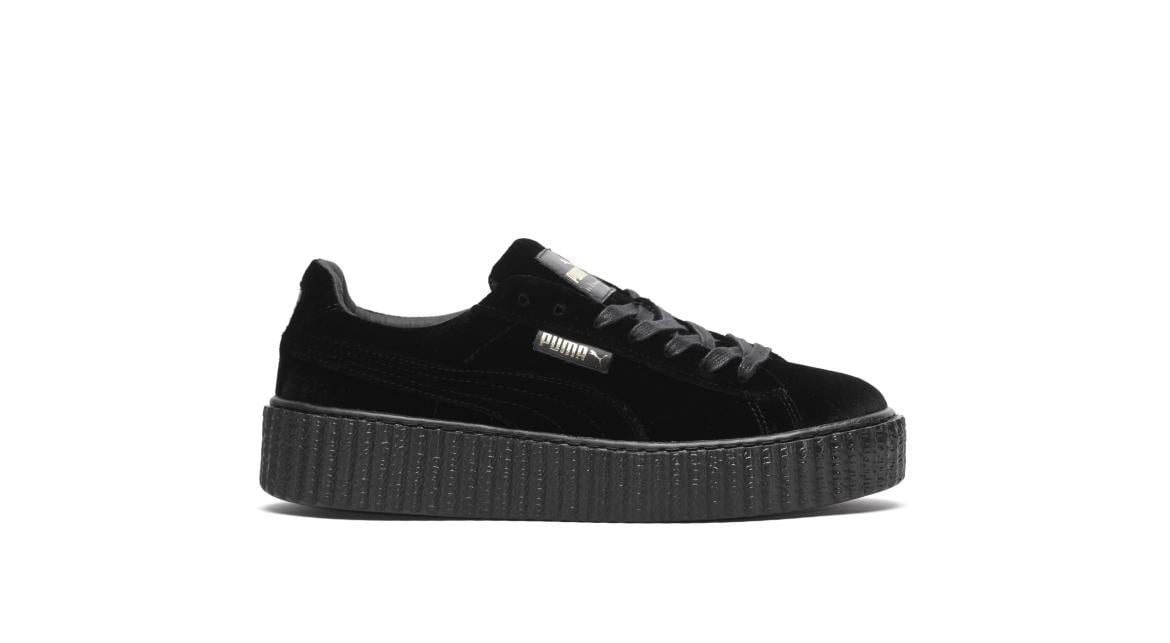 Puma CREEPER VELVET "Puma Black"